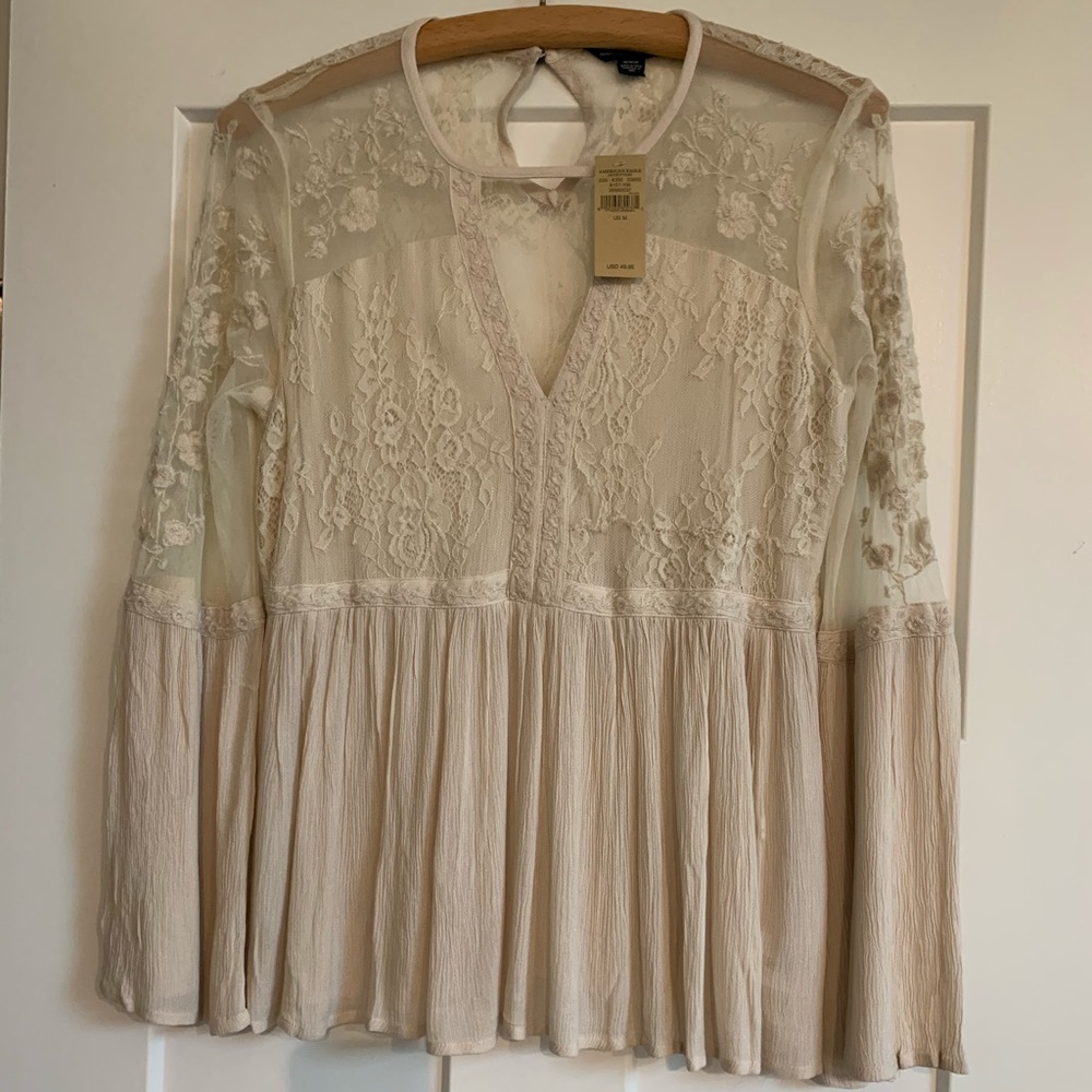 NWT American eagle LACE TOP
